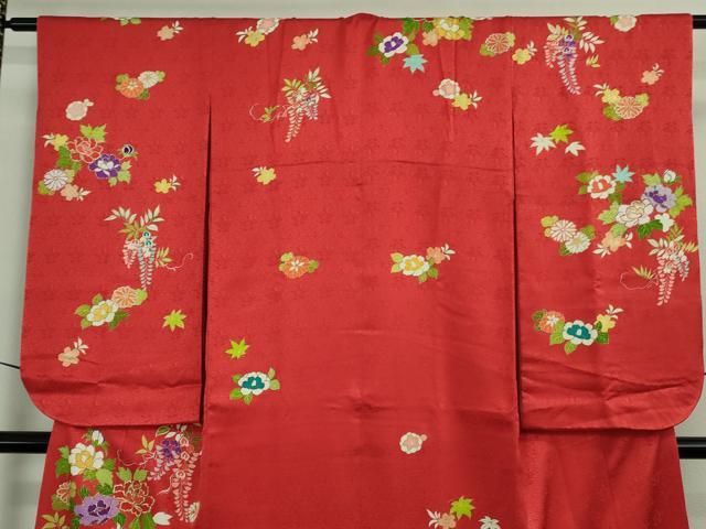 駒刺繍 吉祥花文