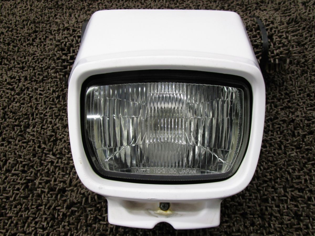 セロー225W ヘッドライト カウル ▲A6937 4JG ヤマハ 1KH SEROW キャブ車