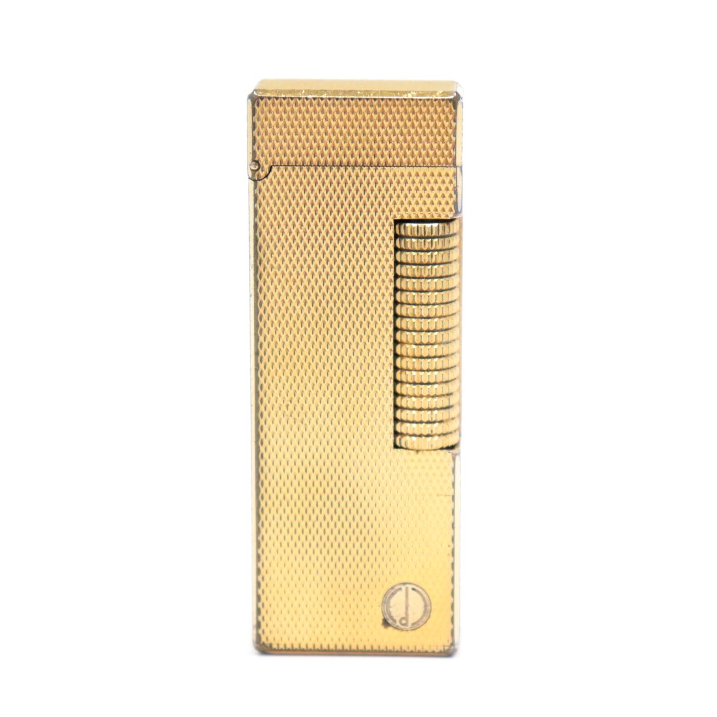 ダンヒル Dunhill シグネチャー ロゴ ガスライター ローラー