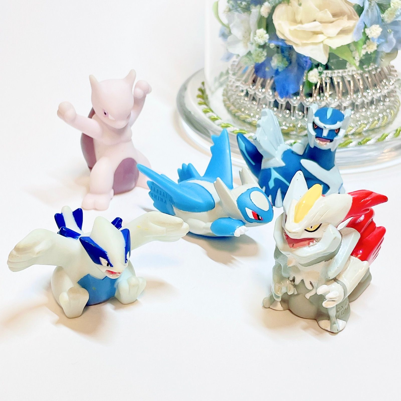p3 ポケモンキッズ フィギュア 指人形 5体セット✨【ルギア