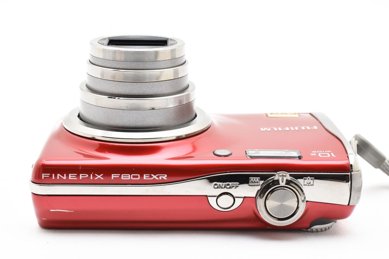 ☆箱付き良品☆ 富士フィルム FUJIFILM FINEPIX F80 EXR レッド