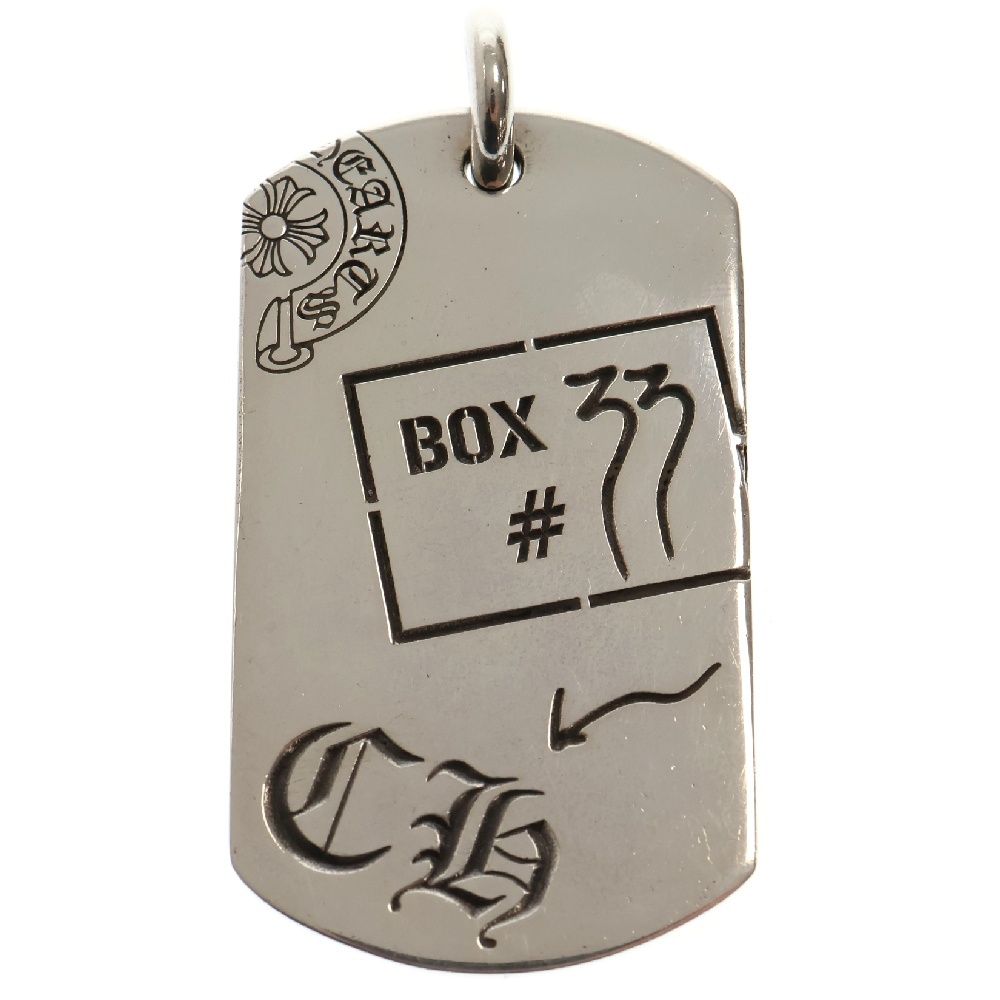 CHROME HEARTS 青山店オープン記念 ラージドッグタグ シルバートップ CHROME HEARTS 青山店オープン記念 ラージドッグタグ シルバートップ