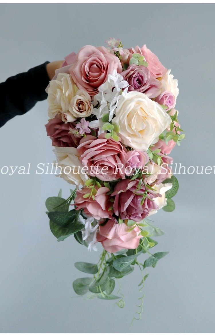 ブーケ ウェディング ブライダルブーケ 花嫁 ピンク ホワイト 白