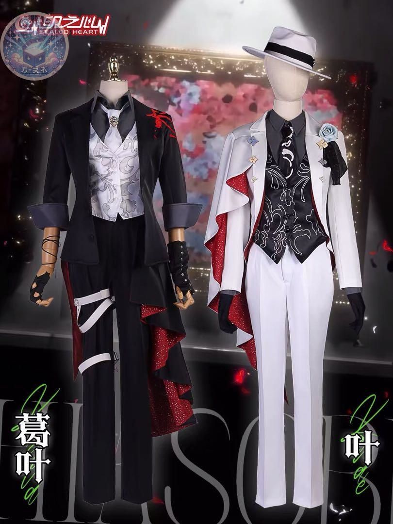 vtuber にじさんじ 葛葉 ヒアソビ 新衣装 コスプレ衣装 ウィッグ追加可 コスチューム ハロウィン仮装 イベント衣装 コスプレセット 高品質コスプレ 再現度高め