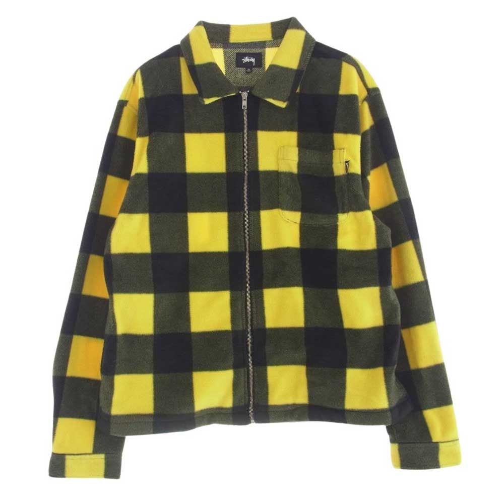 STUSSY ステューシー 118344 フリース ジップアップ ジャケット STUSSY ステューシー 118344 フリース ジップアップ ジャケット