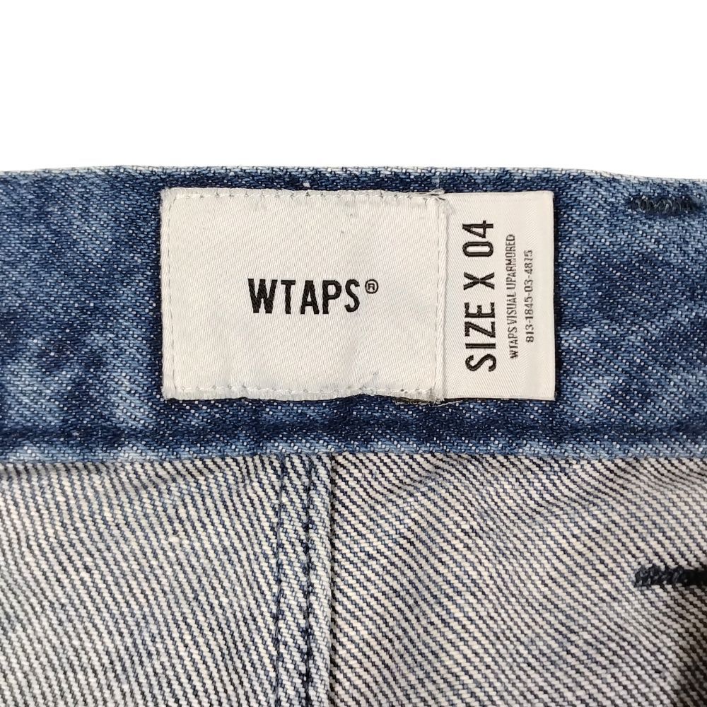 WTAPS ダブルタップス 23SS WRKS2001 SHORTS / COTTON. DENIM デニム ショートパンツ ブルー サイズ4=XL  正規品 / 35980 - メルカリ