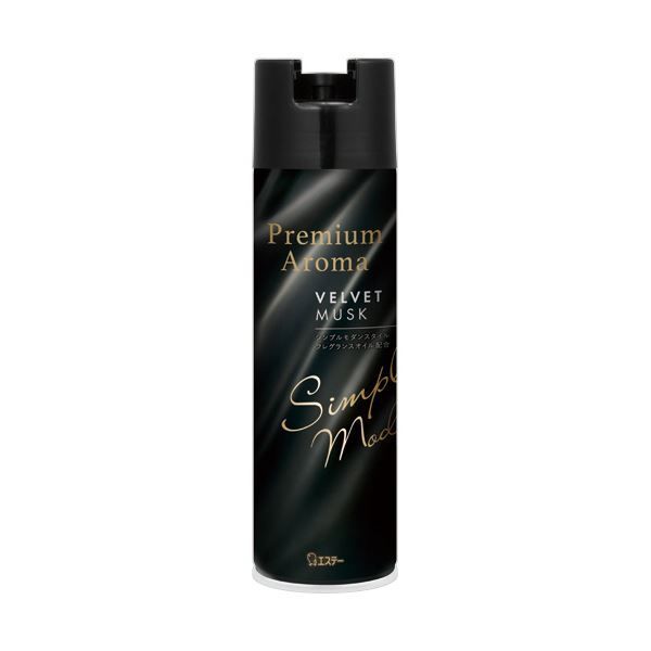 (まとめ) エステートイレの消臭力スプレー Premium Aroma ベルベットムスク 365mL 1セット(3本) 【×5セット】