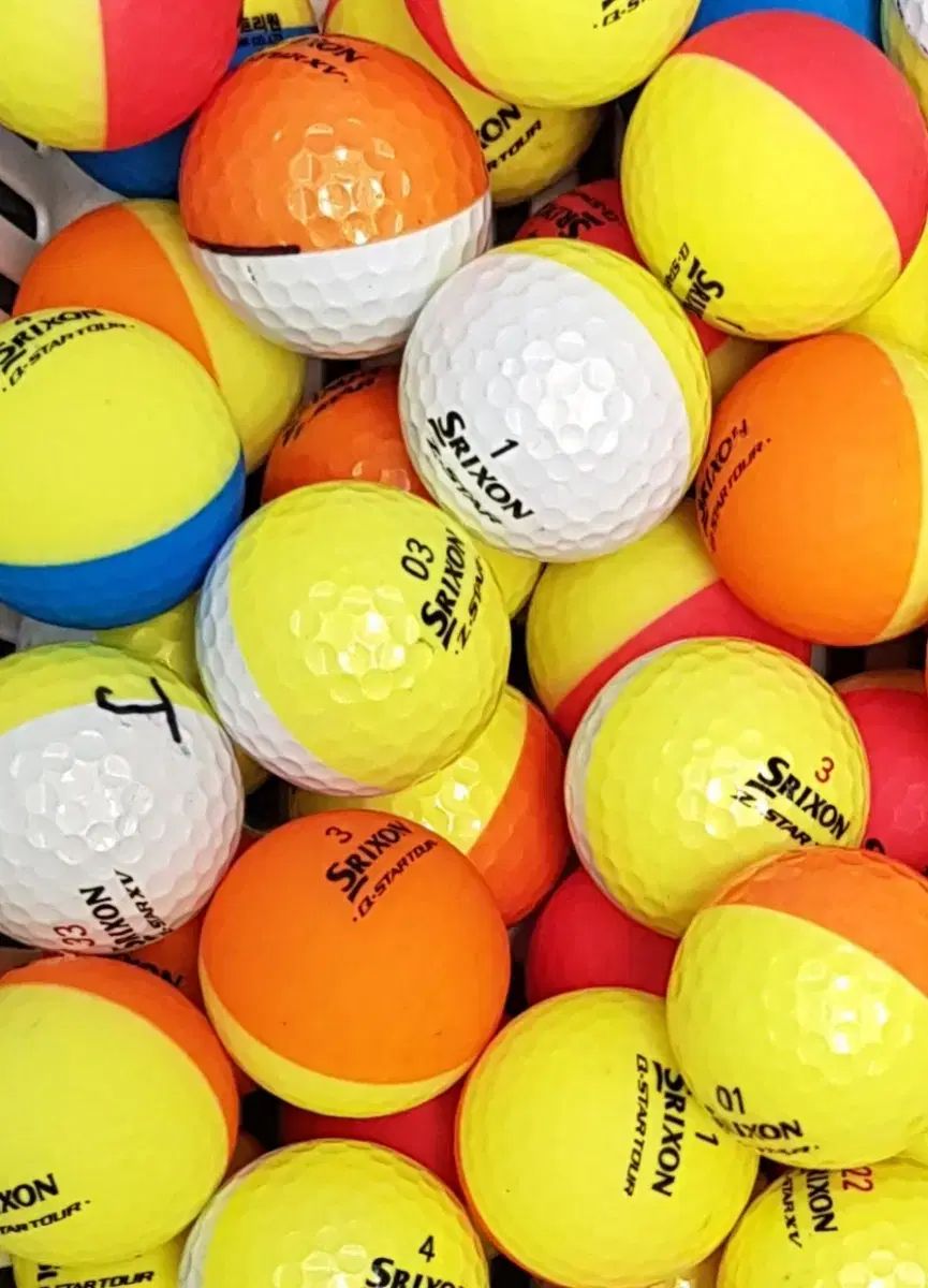 SRIXON スリクソン ディバイド 3 ー 4 ピースミックス A レベル 60 犬 ゴルフボール ロストボール MEBLE-SODAR_PL