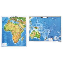 パウチ式世界地図