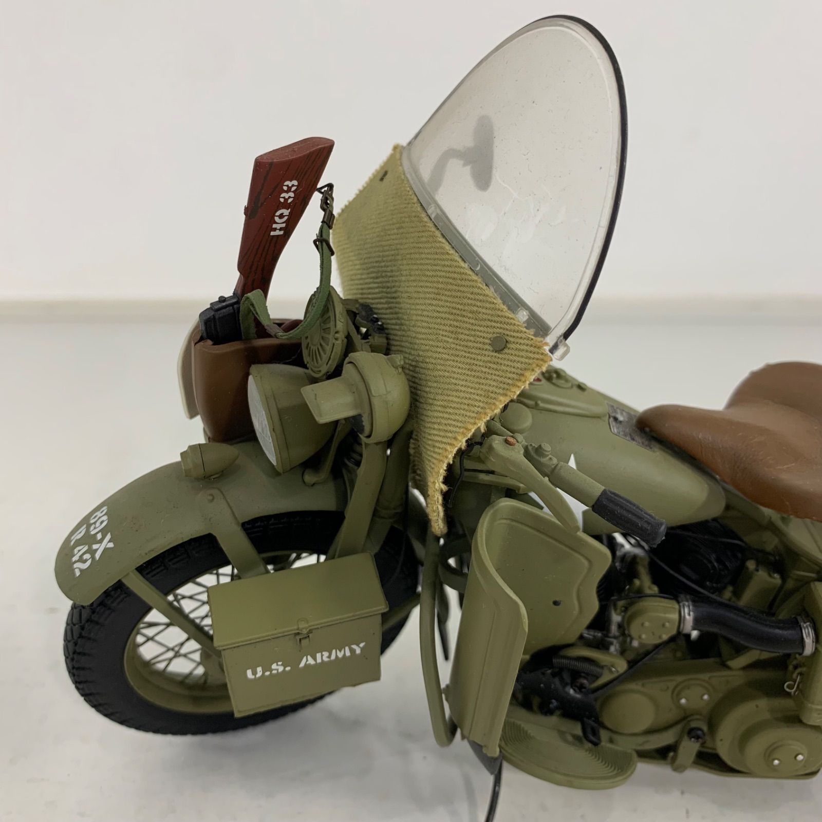 軍用バイク　wla  フィギュア　ハーレーダビットソン　アーミー Harley Davidson ハスブロ G.I.ジョー35周年 WLA45ハーレー