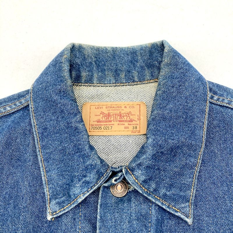 Levi's リーバイス デニムジャケット 70505-0217 Gジャン DENIM JACKET