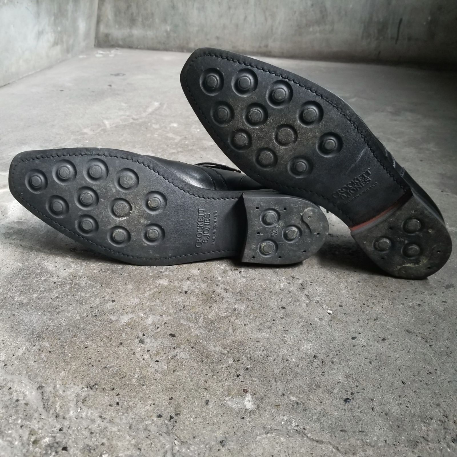 CROCKETT&JONES SUTTON 7.5E クロケット＆ジョーンズ ブラックカーフ