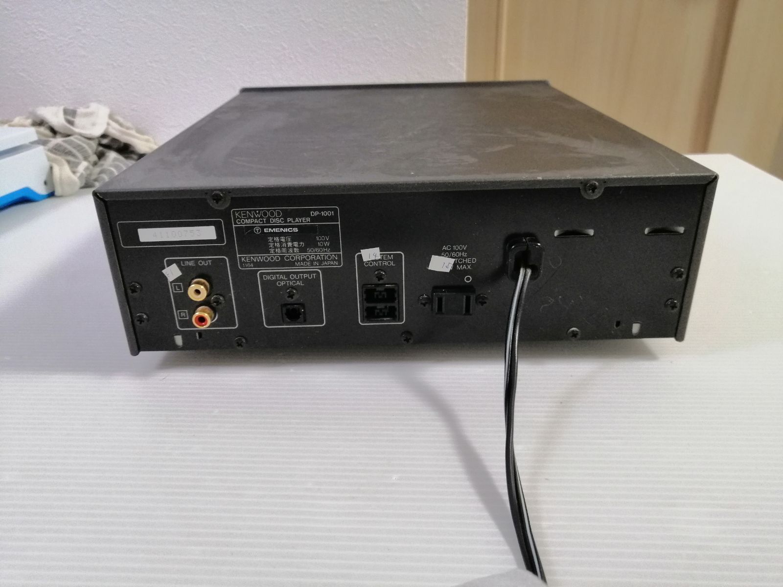 ジャンク KENWOOD CDプレイヤー DP-1000 - その他