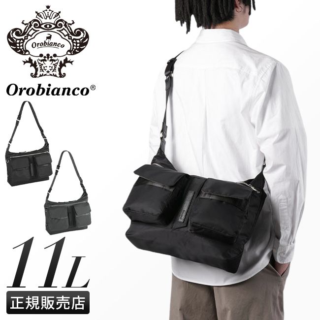 【メーカー正規品】オロビアンコ ショルダーバッグ メンズ ブランド 斜めがけバッグ 大きめ タッティカ Orobianco 92942