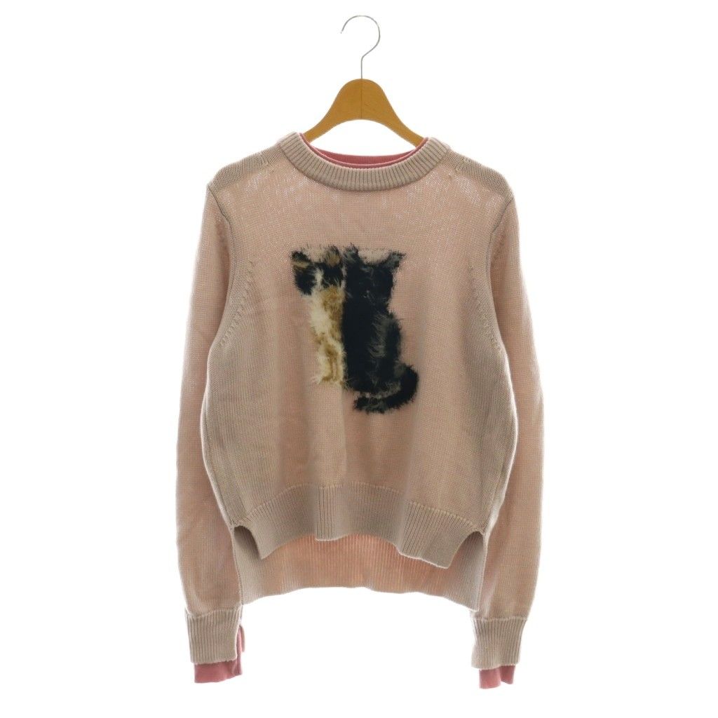 furfur キャットジャガードセーター FURFUR（ファーファー）の「キャットジャガードセーター（ニット