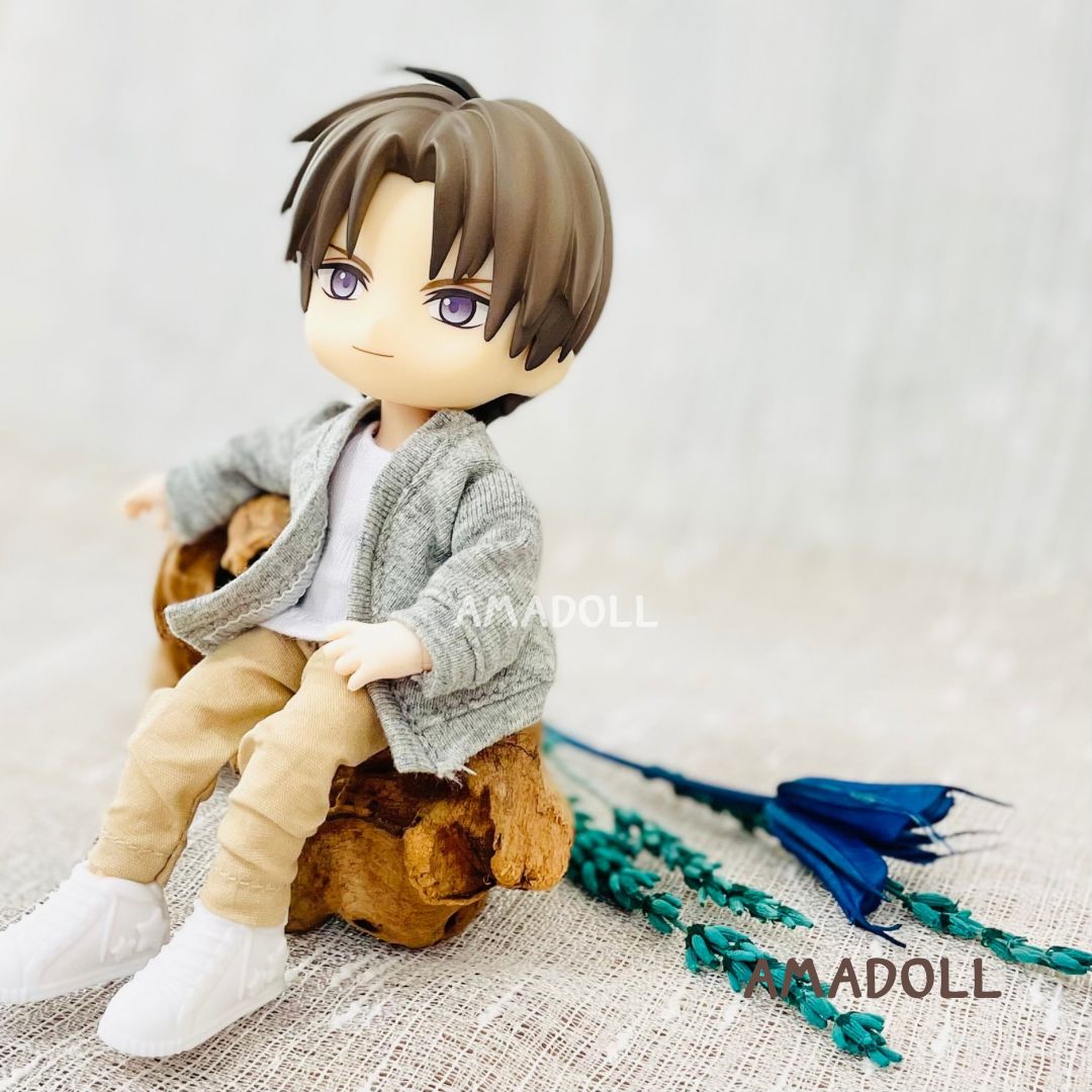 オビツ11 服 コーデ セット 靴 白 男の子 女の子 シャツ ねんどろいど