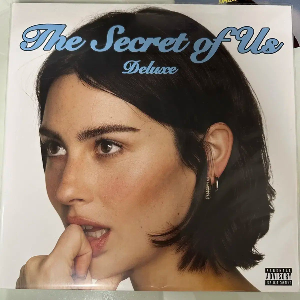 グレイシー エイブラムス the secret of us deluxe lp クリア 透明
