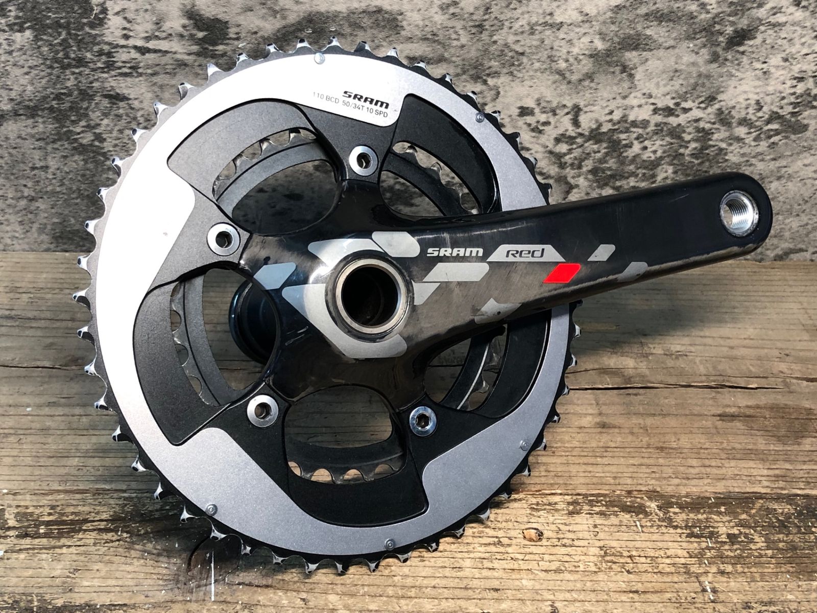 JC009 スラム SRAM RED 10S カーボン クランクセット 50/34T