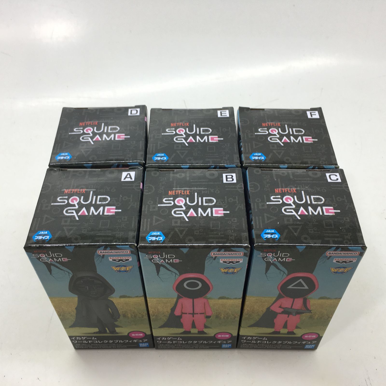 01m2253 WCF イカゲーム ワールドコレクタブルフィギュア 全6種