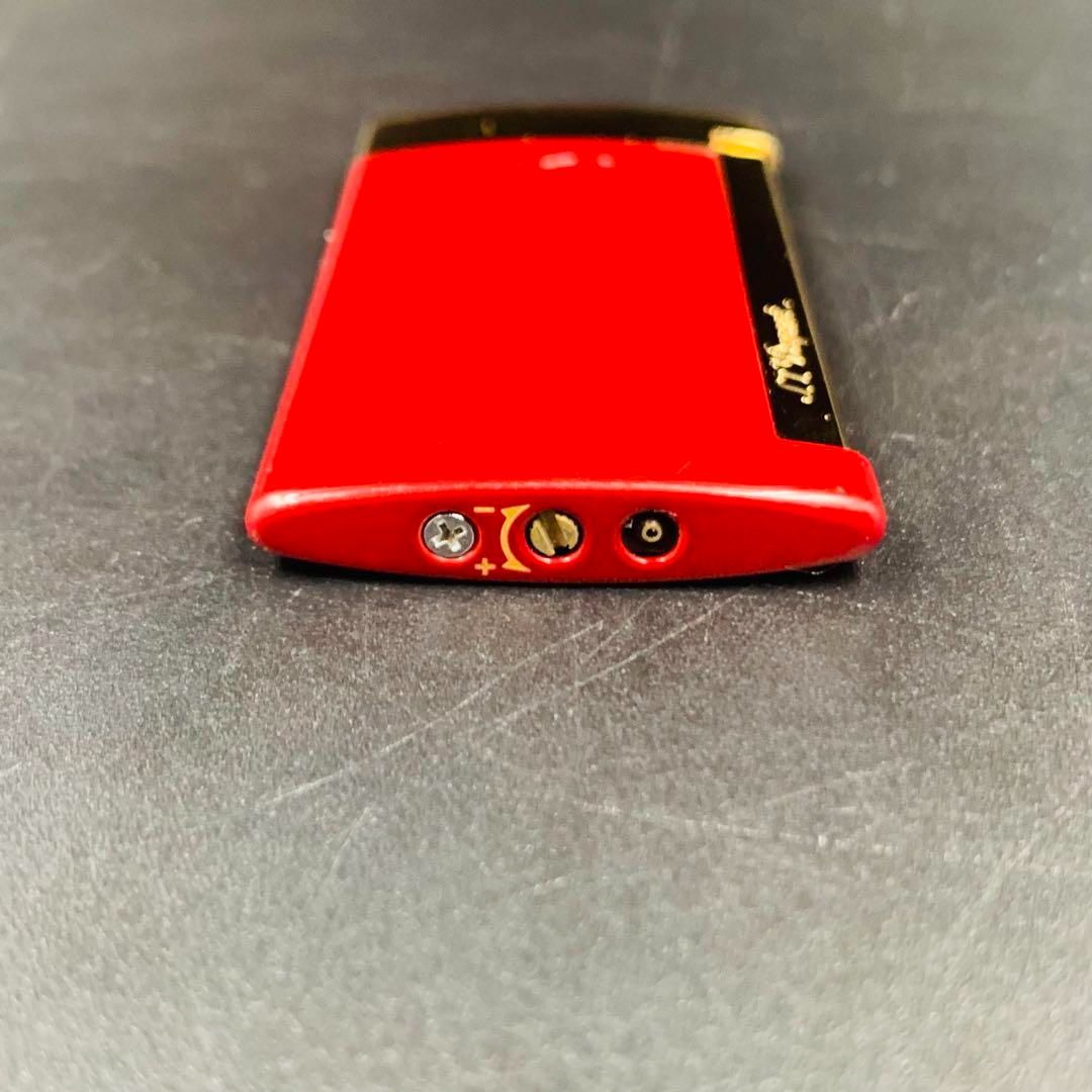  デュポン スリム7 slim 7 レッド 赤 ゴールド 金 ライター本体 喫煙具 ライター