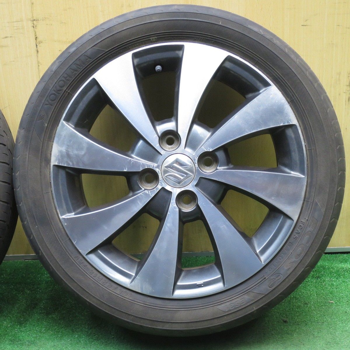 165/55R15インチ スズキ純正 ワゴンR アルトラパン MRワゴン アルト