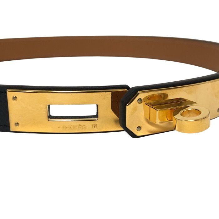 HERMES エルメス ゴールド金具 ケリー18 ベルト ヴォーエプソン