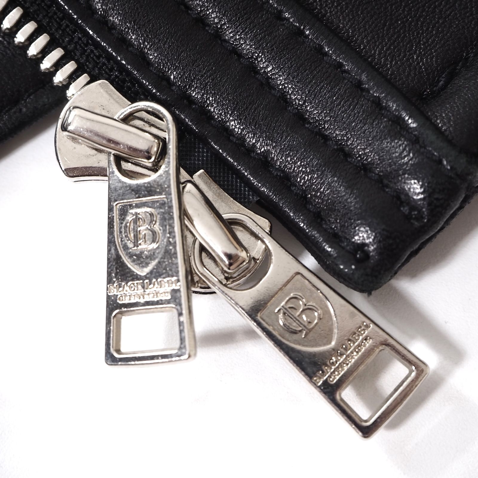 未使用級/L ブラックレーベルクレストブリッジ　ライダースジャケット　ラムレザー BLACK LABEL CRESTBRIDGE - ブラックレーベルクレストブリッジ