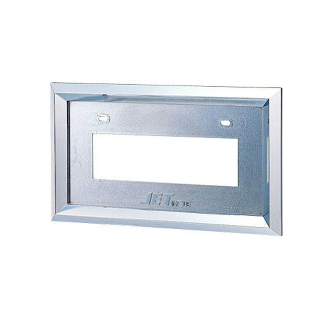 JET ナンバープレート枠 中型用 20mm角 ABSメッキ [501162]