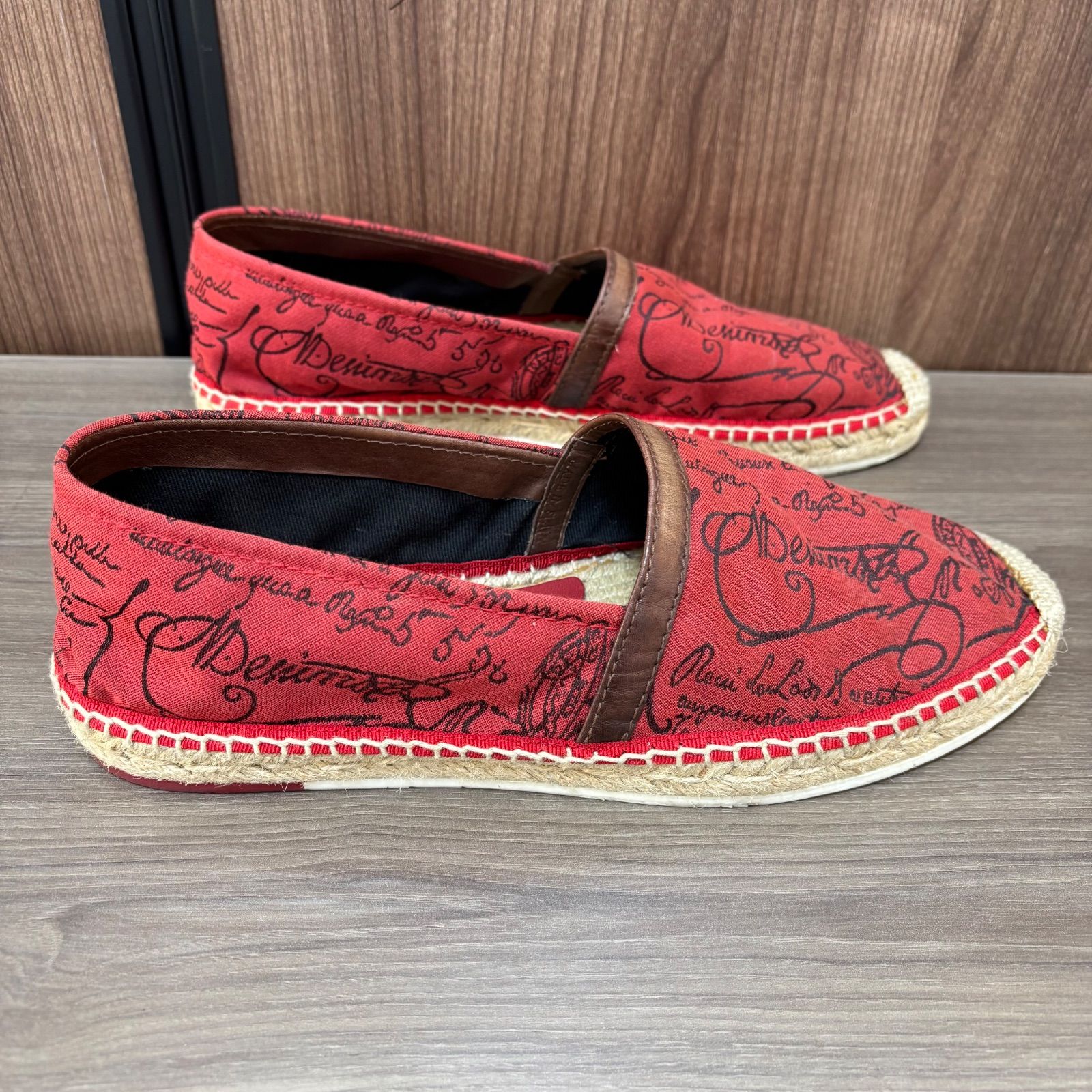 売り尽くし】Berluti ベルルッティ カリグラフィー スリッポン