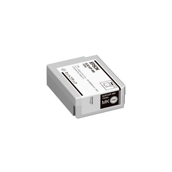 まとめ EPSON エプソン SJIC43P-MK インクカートリッジ マットブラック 純正品