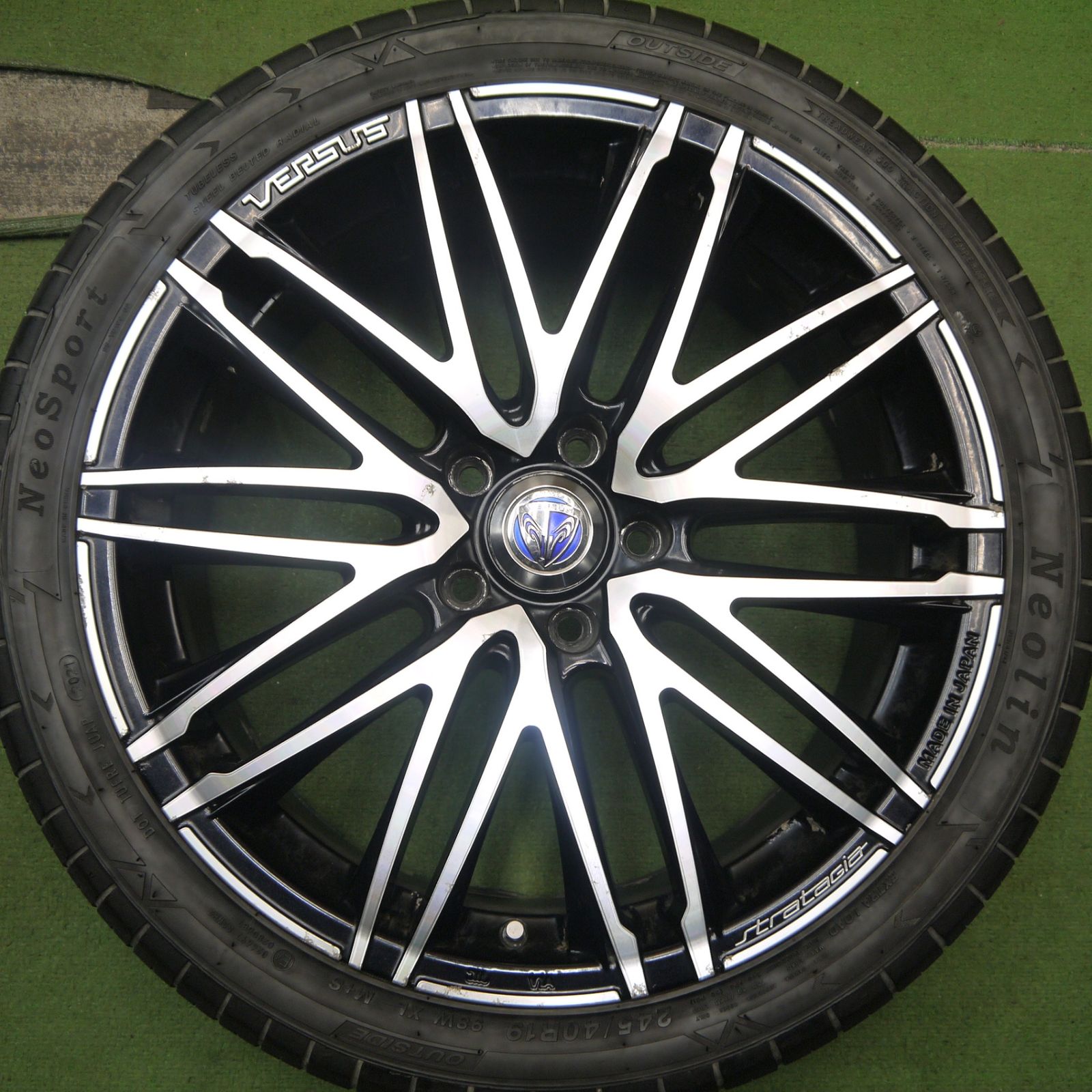 4本価格！21年☆RAYS VERSUS VALORE 245/40R19 ネオリン ネオスポーツ 