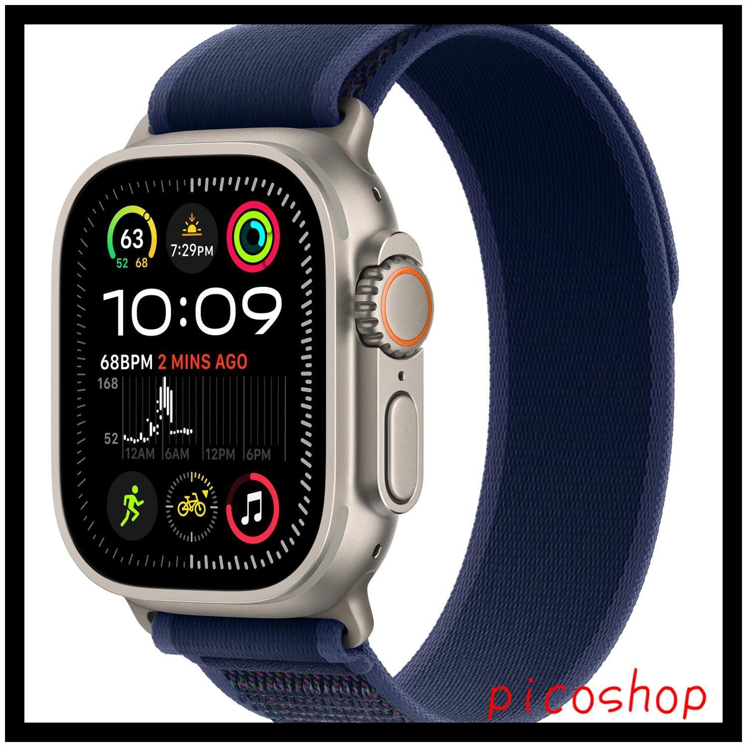 トレイルループ Apple Watch Ultra バンド 49mm アップルウォッチ バンド スポーツバンド 交換ベルト 軽量 伸縮ソフト 快適 iwatch バンド Apple Watch Series SE/10/9/8/7/6/5/4/3/2/1 42