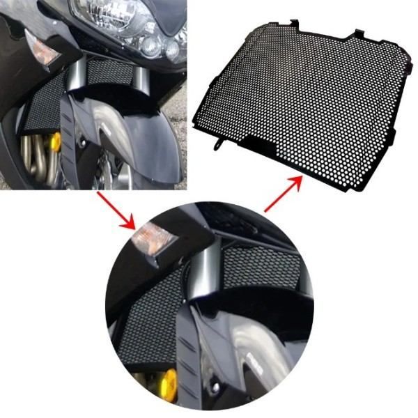 オートバイ アクセサリー カワサキ GTR1400 ラジエーター ガード プロテクター グリル カバー GTR 1400 GTR1400 2008-2025 2025 2025