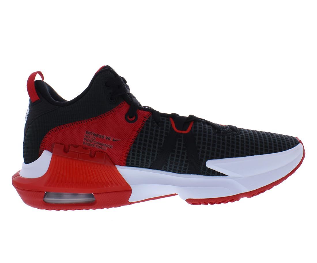 NIKE バスケットボールシューズ ブラック レッド Nike メンズ バスケットボールシューズ， ブラック/ホワイト