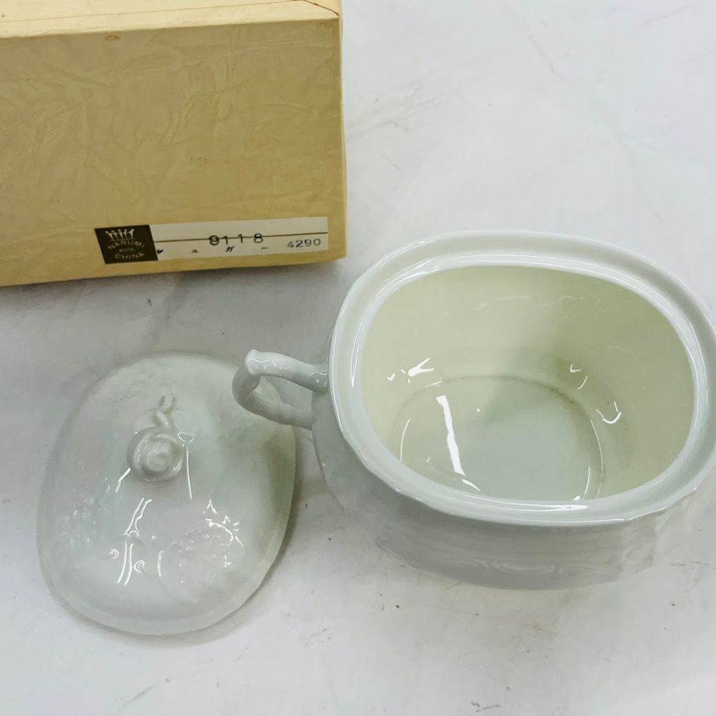 ナルミケーキセットEURARTクリーマーシュガーケーキ皿2枚コーヒーC-S2個セット