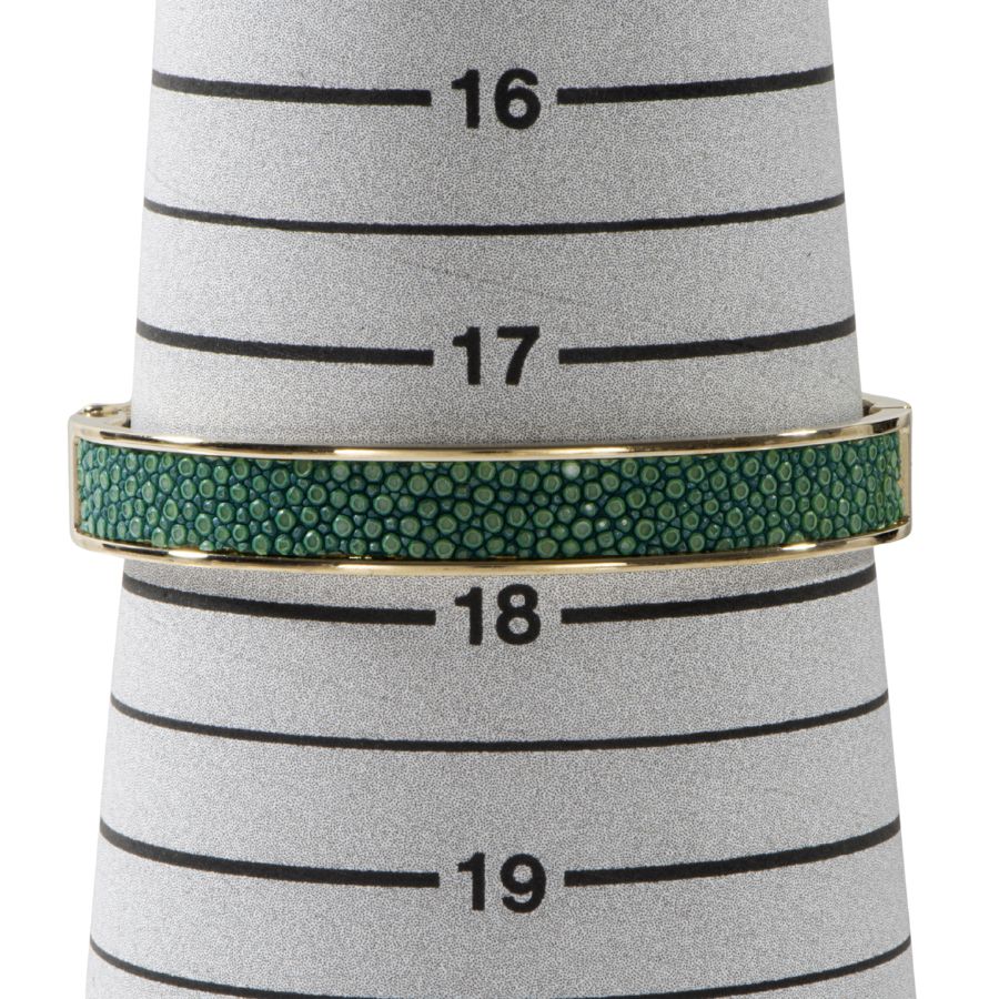 BVLGARI ブルガリ ガルーシャ ブレスレット バングル グリーン  