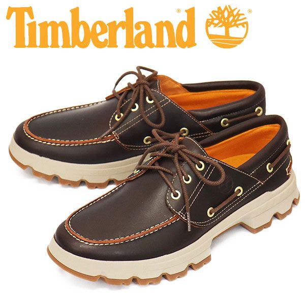 Timberland (ティンバーランド) A2BY7 ORIGINAL ULTRA EK+ 3EYE MOCTOE オリジナルウルトラ モックトゥシューズ Burgundy TB312 tb US7.5-約25.5cm
