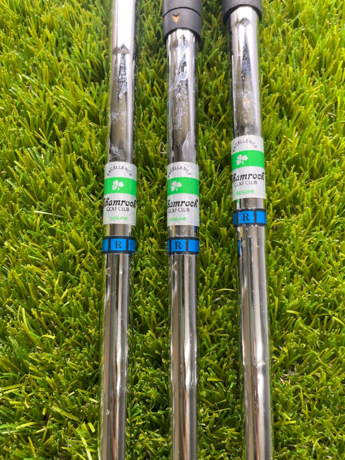 ゴルフクラブ　shamrock　USA　4本セット ゴルフクラブ shamrock USA 4本セット Yahoo!オークション -「shamrock