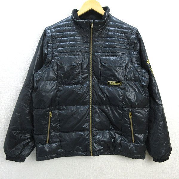 sキスマーク/kissmark フルジップダウンジャケット JKT 【LL】濃灰/MENS/136【中古】