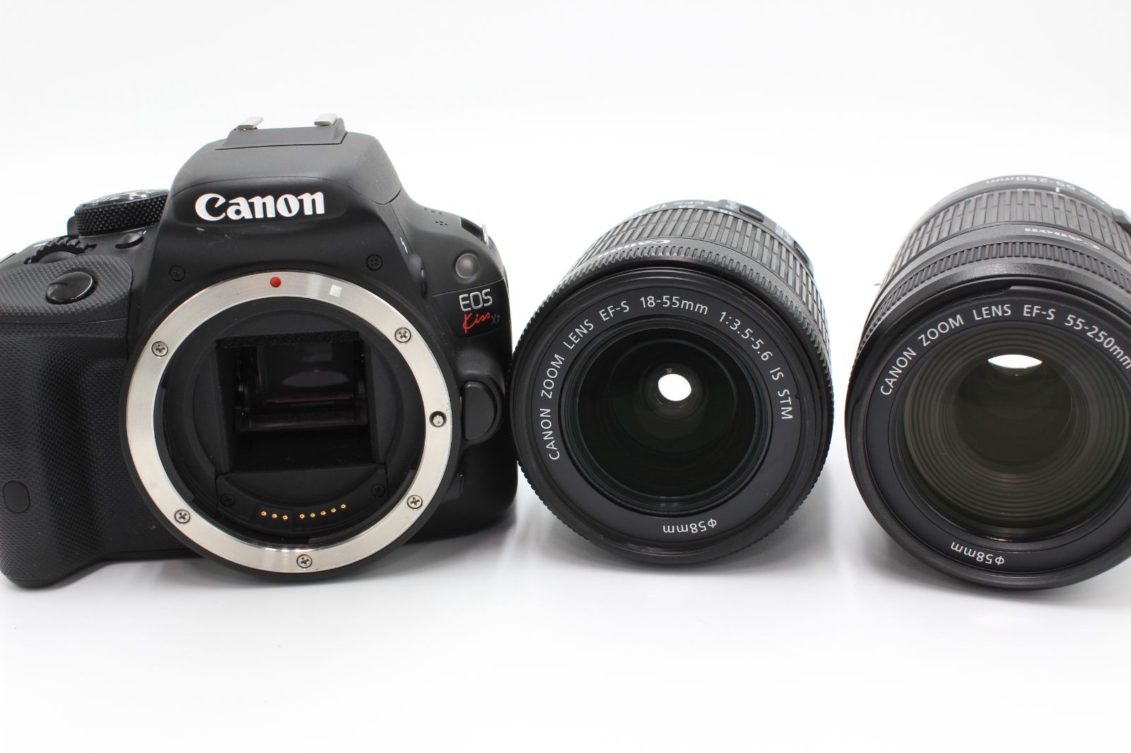 Canon EOS Kiss X7 ダブルズームキット EF 50mm F1.8 EOS Kiss キヤノン Canon X7 EF 50mm 1.8 II 単焦点 レンズ