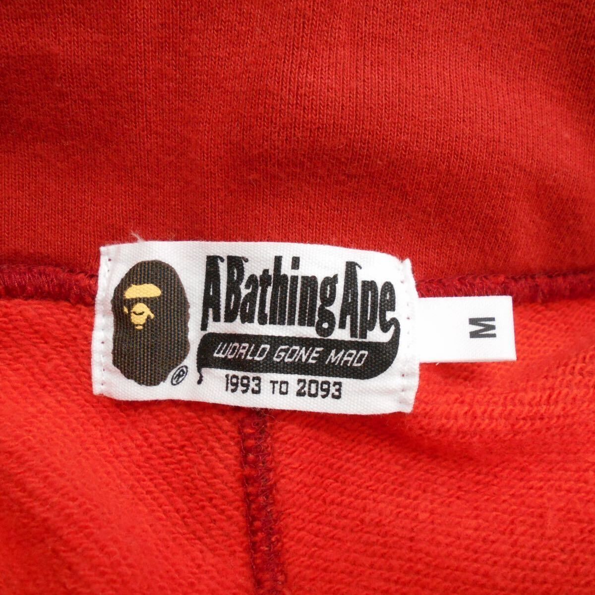 A BATHING APE アベイシングエイプ 001PTG30100X スウェットパンツ カモ 迷彩 サイドライン ロゴ M 10117464