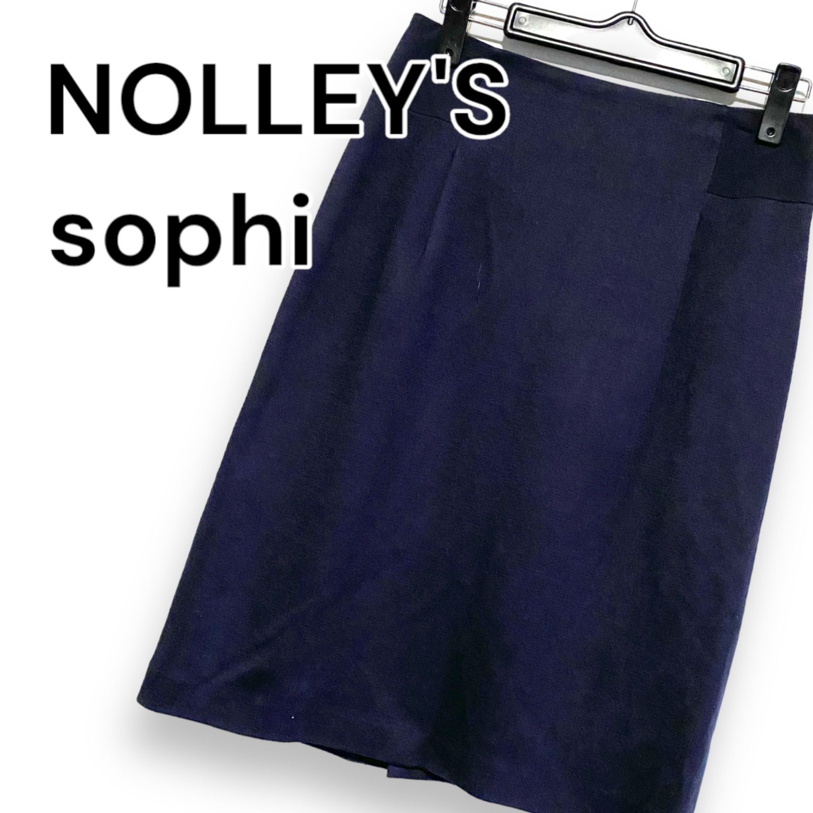 NOLLEY'S sophi ノーリーズソフィ タイトスカート ウールスカート