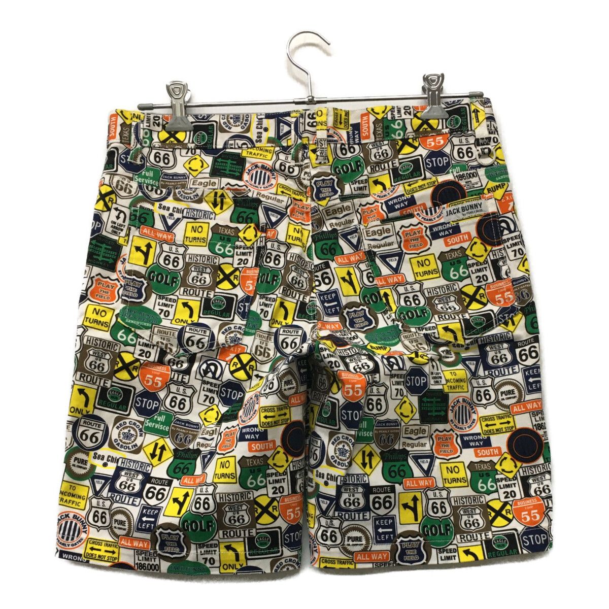 Jack Bunny!! ジャックバニー ハーフパンツ【ROUTE66】美品！ Jack Bunny!! ジャックバニー ハーフパンツ【ROUTE66】美品