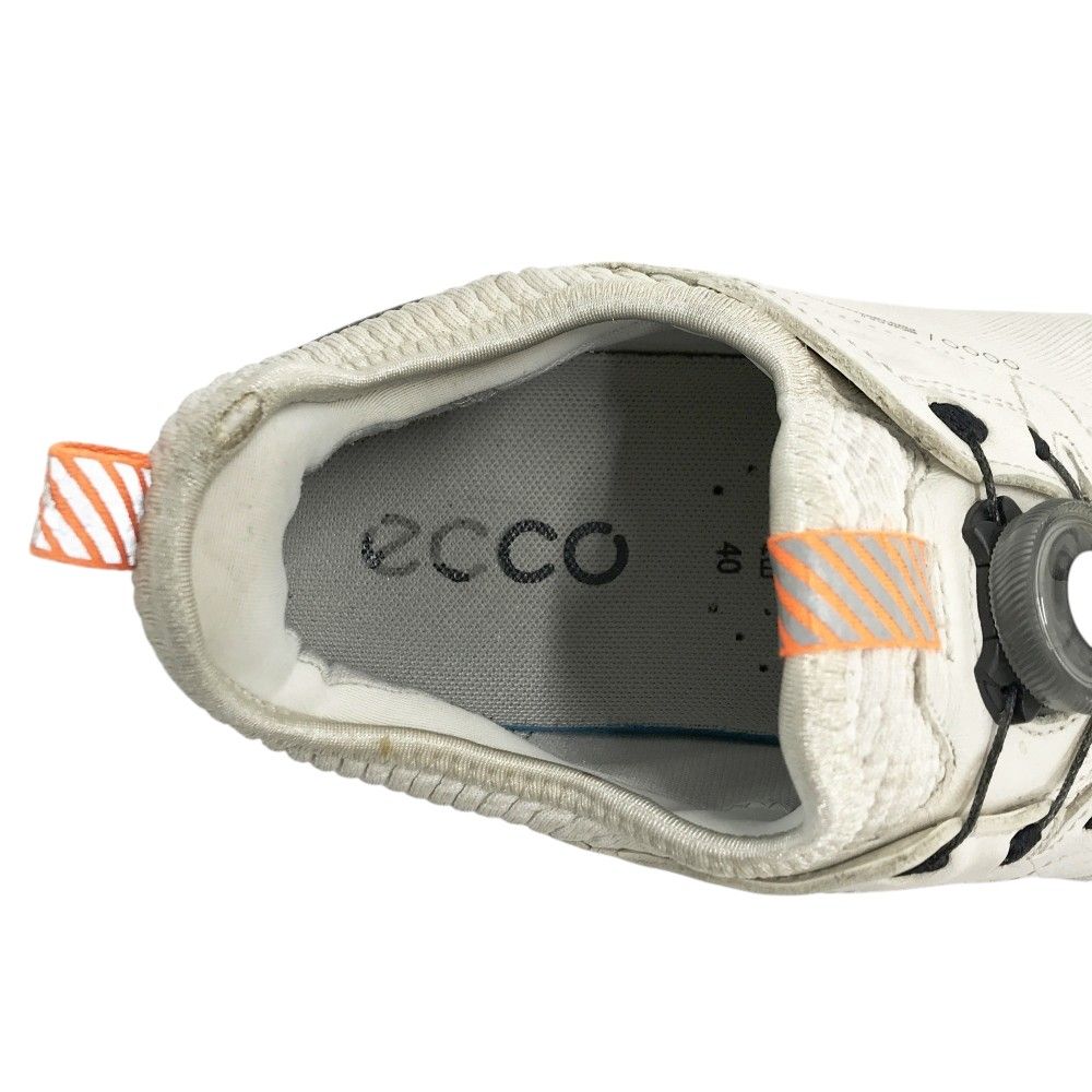 ecco エコー 130424  BIOM C4 BOA スパイクレスゴルフシューズ  ホワイト系 40 [240101489746] ゴルフウェア メンズ ストスト ecco エコー 130424 BIOM C4 BOA スパイクレスゴルフシューズ