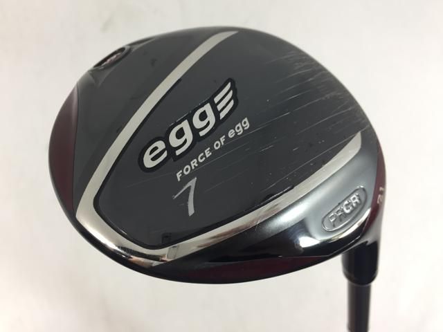 返品OK ゴルフクラブ プロギア NEW egg 赤エッグ フェアウェイ 2017 オリジナルカーボン 7W