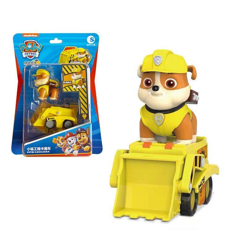 パウパトロール ブロック パウパト おもちゃ 4点セット ミニカー