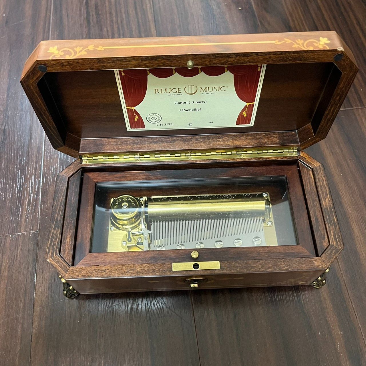 REUGE MUSIC オルゴール Canon J. Pachelbel REUGE MUSIC オルゴール Canon J. Pachelbel Reuge オルゴール Canon J
