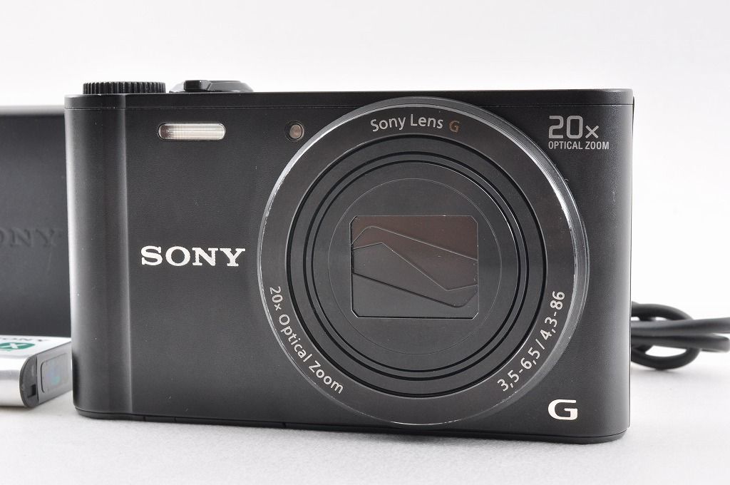 ソニー Sony Cyber-shot DSC-WX300 ブラック コンパクトデジタルカメラ 1820万画素 光学20倍ズーム