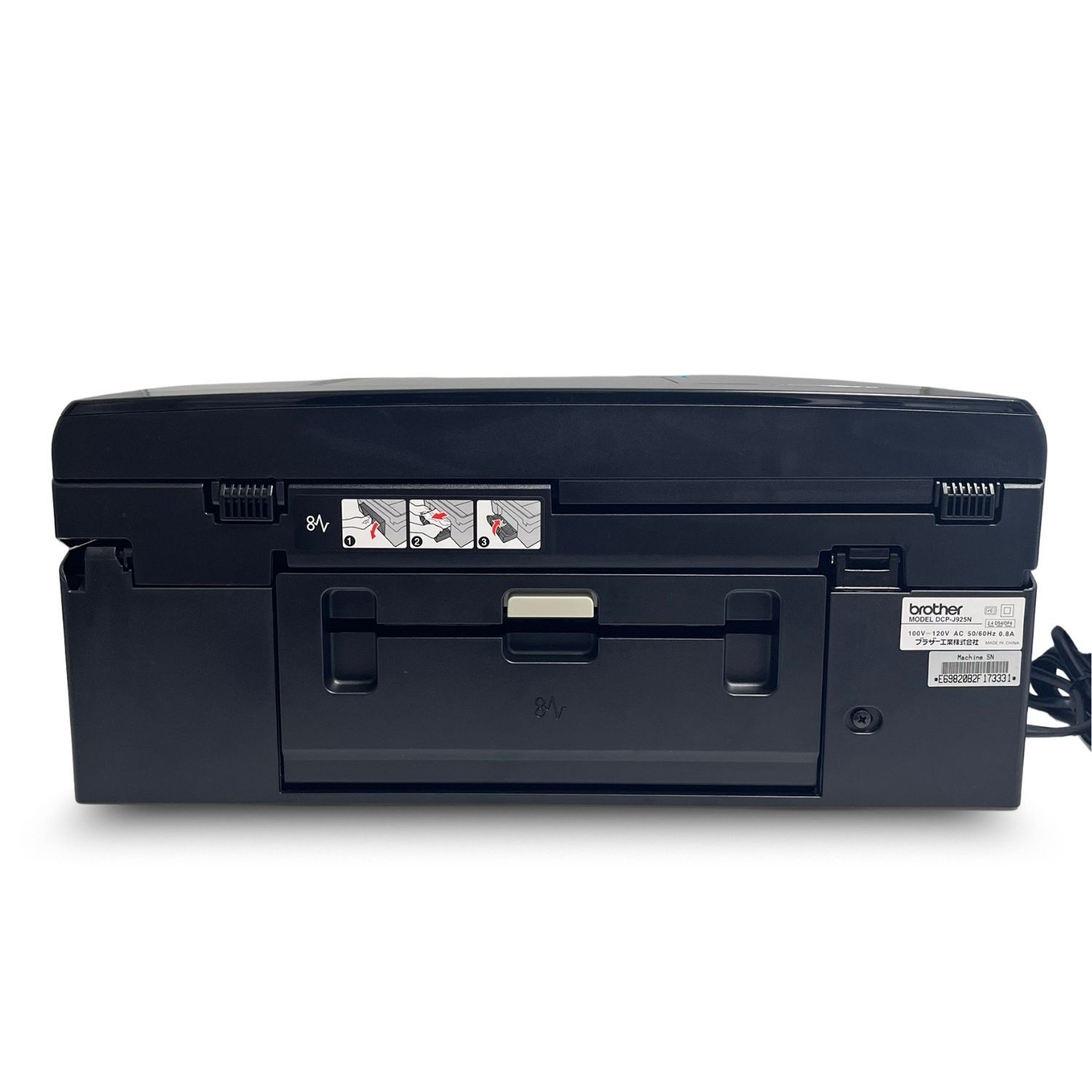 未使用に近い BROTHER A4インクジェット複合機 MyMio DCP-J925N 総印刷