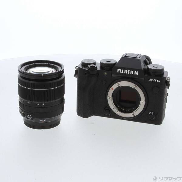 〔展示品〕 FUJIFILM X-T5 XF18-55mmレンズキット ブラック 377